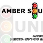 Amber Sounds Business Card