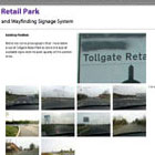 Tollgate Retail Park Wayfinding System